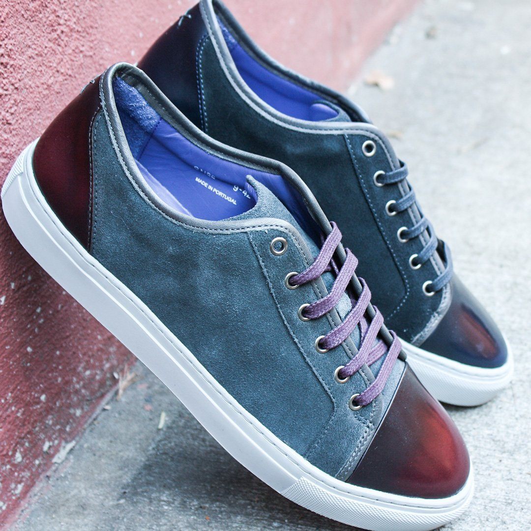 Footwear - Gotham II Gray/Burgundy